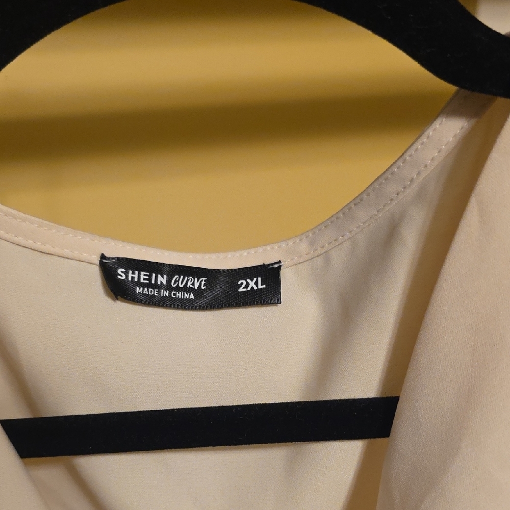 Elegant Beige Blouse by Shein Curve - Picture 7 of 7